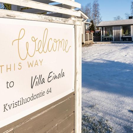 Villa Einola- Modern Rivercottage Порі Екстер'єр фото